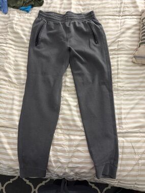 Old Navy Gray Zipper Pocket Sweatpants